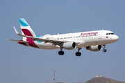 Eurowings Airbus A320-214 (D-AEWK) at  Gran Canaria, Spain