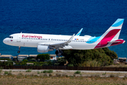 Eurowings Airbus A320-214 (D-AEWK) at  Rhodes, Greece