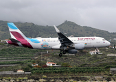 Eurowings Airbus A320-214 (D-AEWK) at  La Palma (Santa Cruz de La Palma), Spain