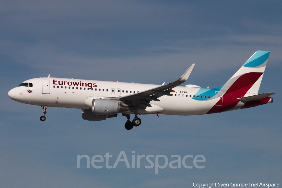 Eurowings Airbus A320-214 (D-AEWL) | Photo 170053
