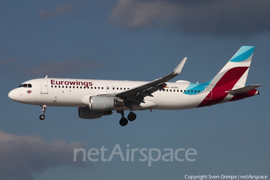 Eurowings Airbus A320-214 (D-AEWL) | Photo 170122