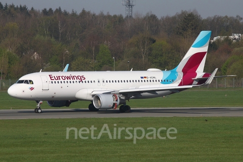 Eurowings Airbus A320-214 (D-AEWL) at  Hamburg - Fuhlsbuettel (Helmut Schmidt), Germany