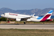 Eurowings Airbus A320-214 (D-AEWL) at  Rhodes, Greece