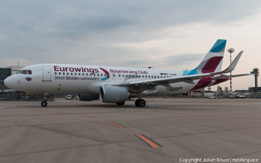 Eurowings Airbus A320-214 (D-AEWM) | Photo 153873