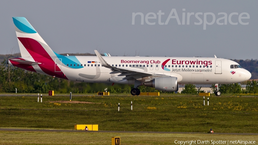 Eurowings Airbus A320-214 (D-AEWM) | Photo 160134