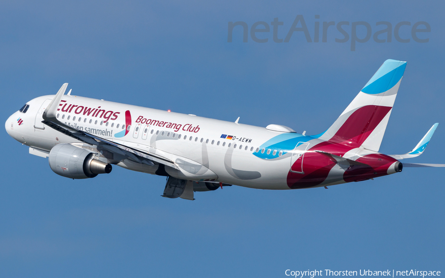 Eurowings Airbus A320-214 (D-AEWM) | Photo 189063