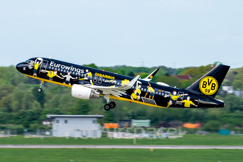 Eurowings Airbus A320-214 (D-AEWM) at  Dusseldorf - International, Germany