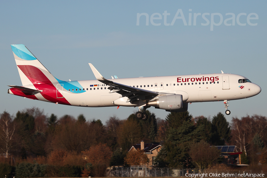 Eurowings Airbus A320-214 (D-AEWM) | Photo 132797