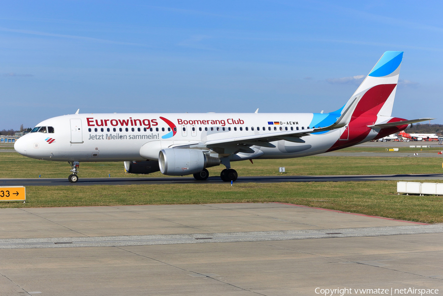 Eurowings Airbus A320-214 (D-AEWM) | Photo 151815