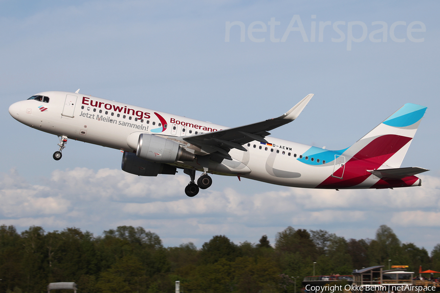 Eurowings Airbus A320-214 (D-AEWM) | Photo 163150