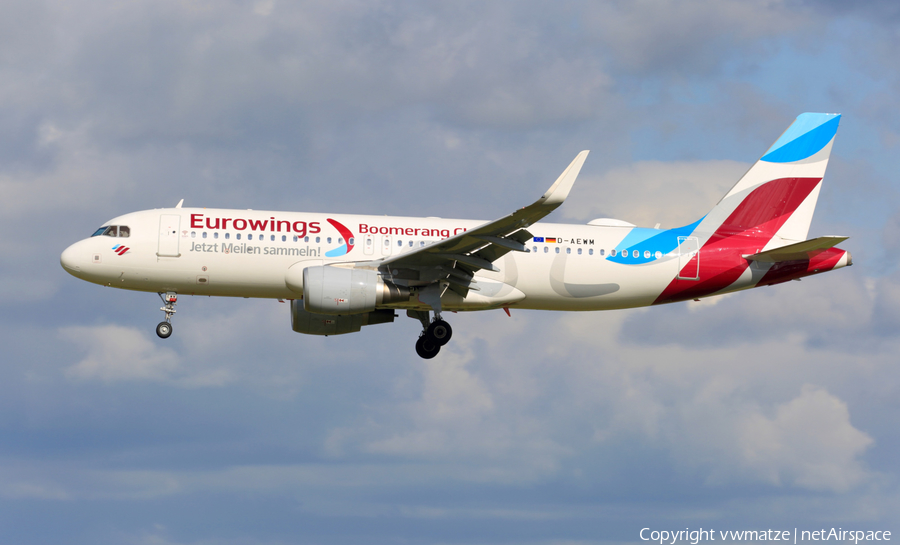 Eurowings Airbus A320-214 (D-AEWM) | Photo 184531