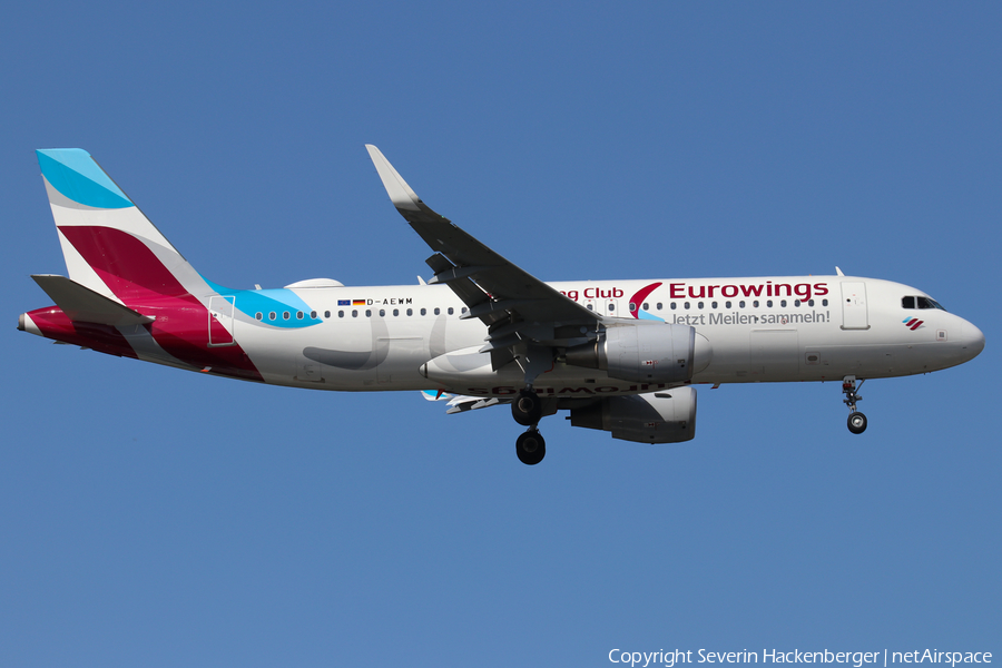 Eurowings Airbus A320-214 (D-AEWM) | Photo 185662