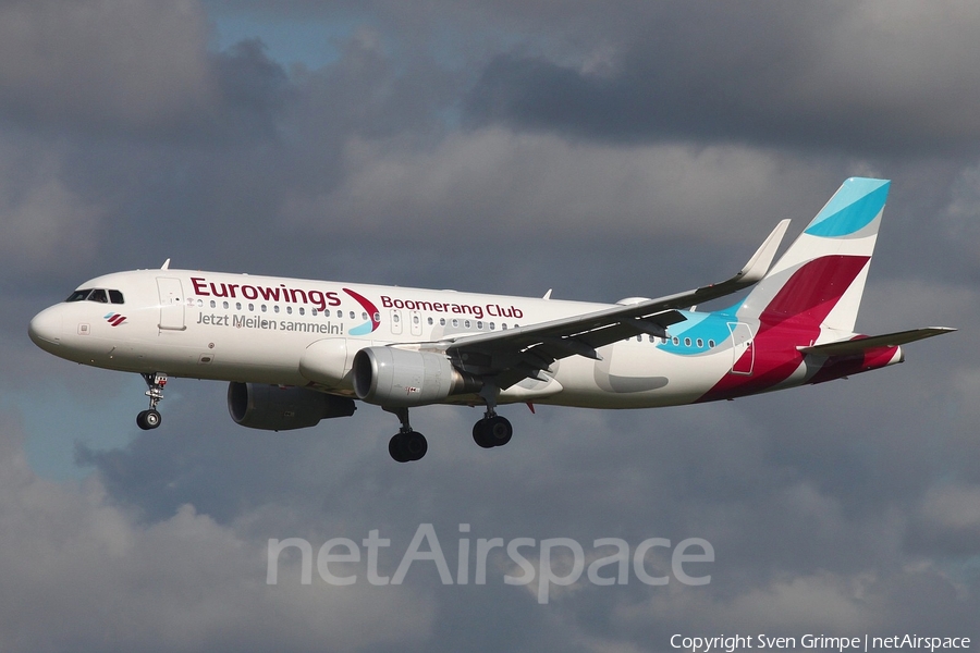 Eurowings Airbus A320-214 (D-AEWM) | Photo 186193