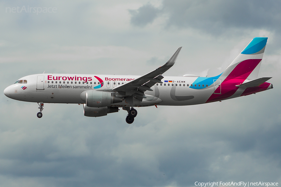 Eurowings Airbus A320-214 (D-AEWM) | Photo 227467