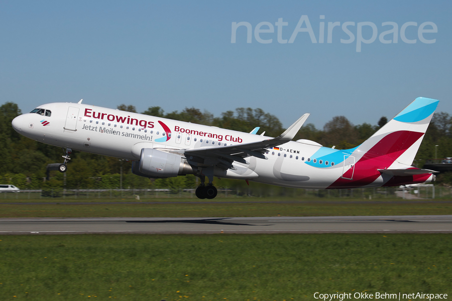 Eurowings Airbus A320-214 (D-AEWM) | Photo 242167