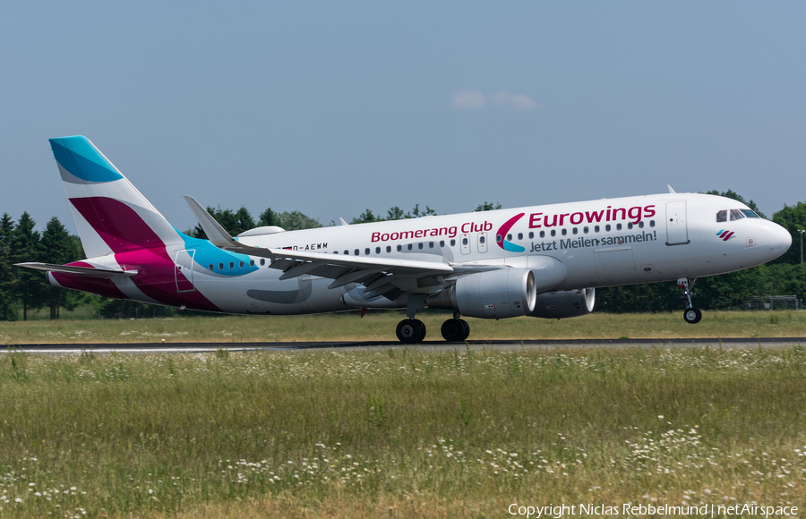 Eurowings Airbus A320-214 (D-AEWM) | Photo 246060