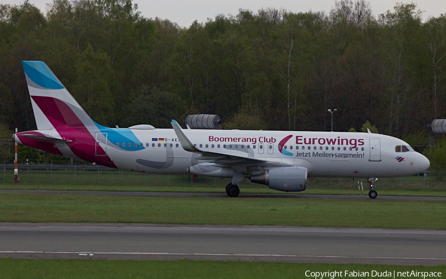 Eurowings Airbus A320-214 (D-AEWM) | Photo 268764