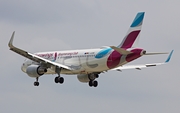 Eurowings Airbus A320-214 (D-AEWM) at  Hamburg - Fuhlsbuettel (Helmut Schmidt), Germany