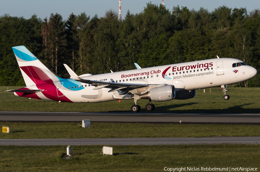 Eurowings Airbus A320-214 (D-AEWM) | Photo 319585