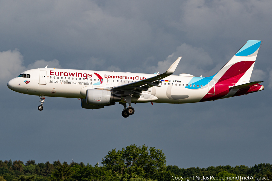 Eurowings Airbus A320-214 (D-AEWM) | Photo 396581