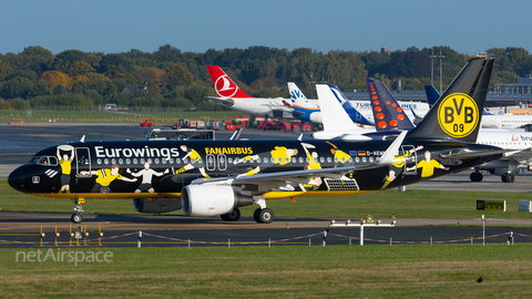 Eurowings Airbus A320-214 (D-AEWM) at  Hamburg - Fuhlsbuettel (Helmut Schmidt), Germany