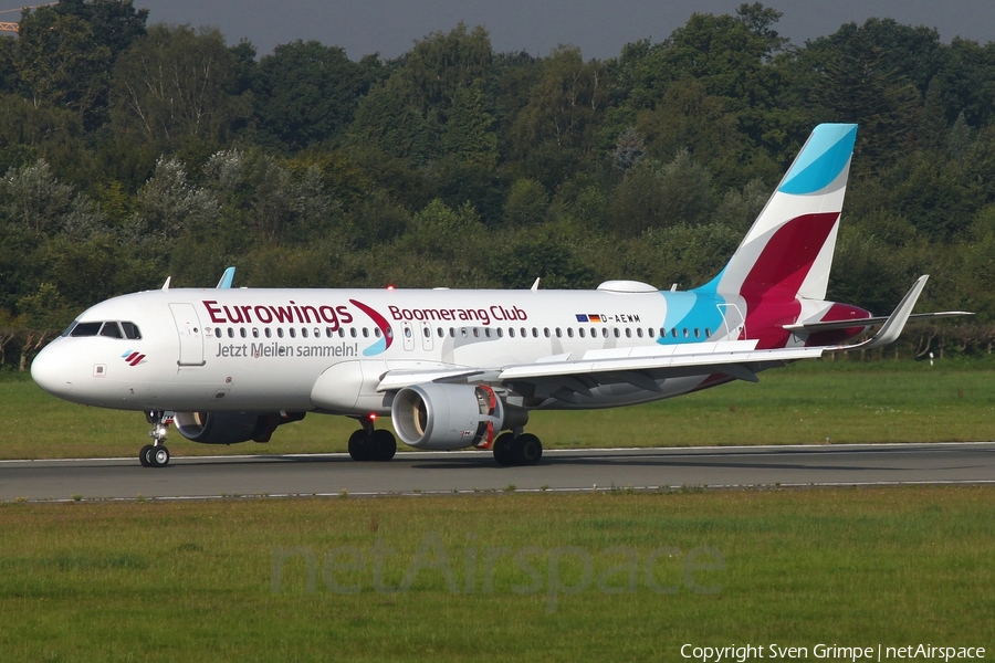 Eurowings Airbus A320-214 (D-AEWM) | Photo 535715