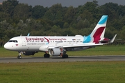 Eurowings Airbus A320-214 (D-AEWM) at  Hamburg - Fuhlsbuettel (Helmut Schmidt), Germany