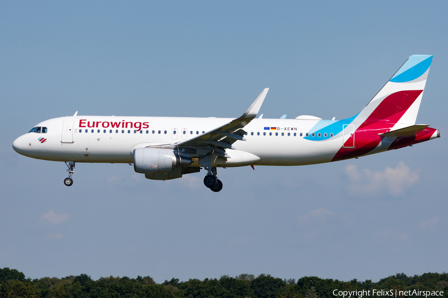 Eurowings Airbus A320-214 (D-AEWM) | Photo 579333