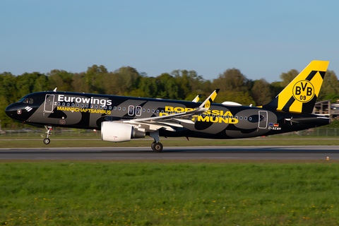 Eurowings Airbus A320-214 (D-AEWM) at  Hamburg - Fuhlsbuettel (Helmut Schmidt), Germany