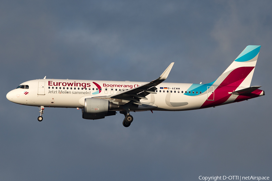 Eurowings Airbus A320-214 (D-AEWM) | Photo 139726