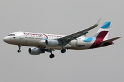 Eurowings Airbus A320-214 (D-AEWM) at  Gran Canaria, Spain