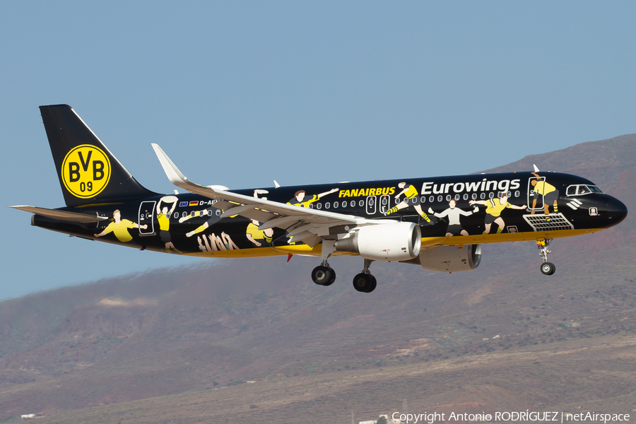 Eurowings Airbus A320-214 (D-AEWM) | Photo 505947