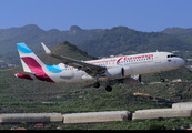 Eurowings Airbus A320-214 (D-AEWM) at  La Palma (Santa Cruz de La Palma), Spain