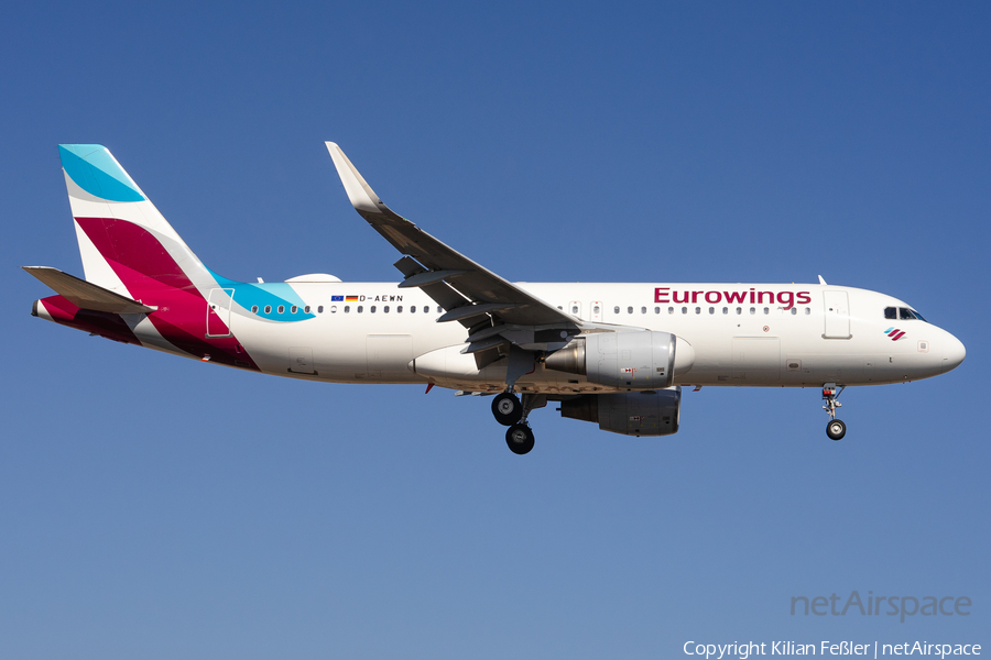 Eurowings Airbus A320-214 (D-AEWN) | Photo 504242