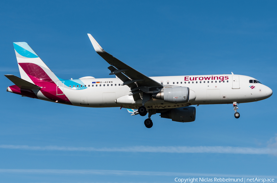 Eurowings Airbus A320-214 (D-AEWN) | Photo 267946