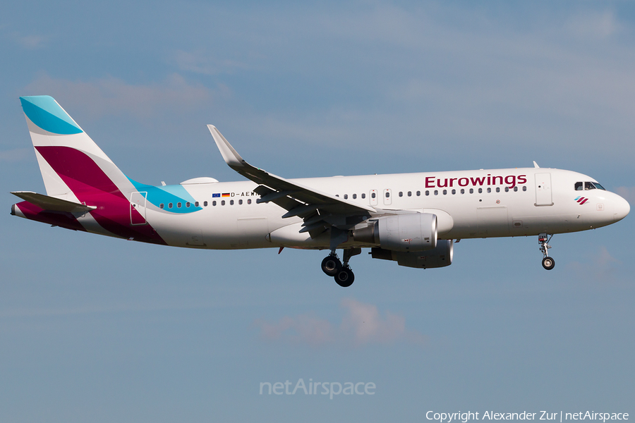 Eurowings Airbus A320-214 (D-AEWN) | Photo 296498