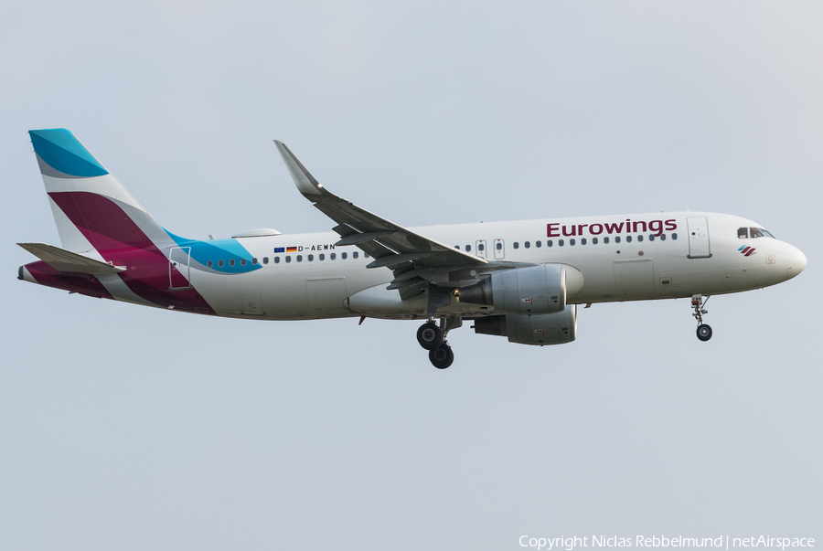 Eurowings Airbus A320-214 (D-AEWN) | Photo 309748
