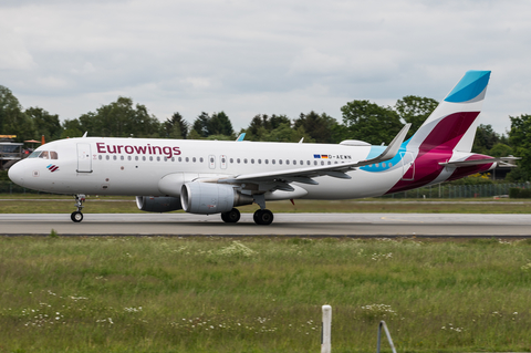 Eurowings Airbus A320-214 (D-AEWN) at  Hamburg - Fuhlsbuettel (Helmut Schmidt), Germany