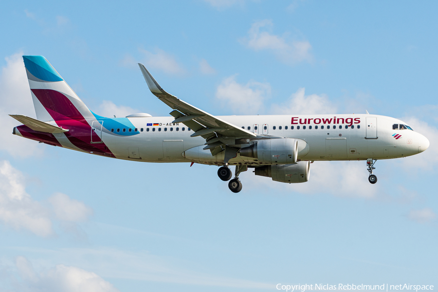 Eurowings Airbus A320-214 (D-AEWN) | Photo 347388