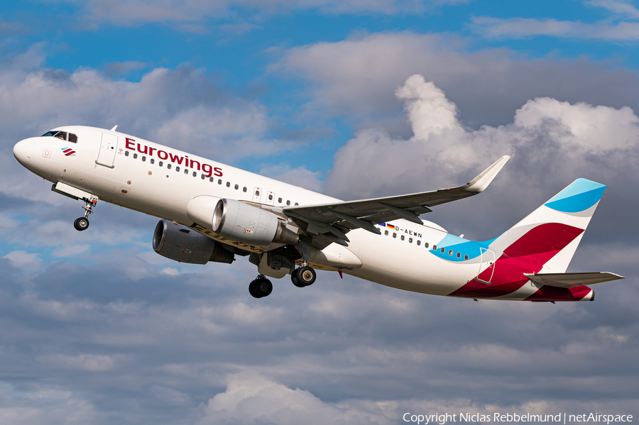 Eurowings Airbus A320-214 (D-AEWN) | Photo 393590