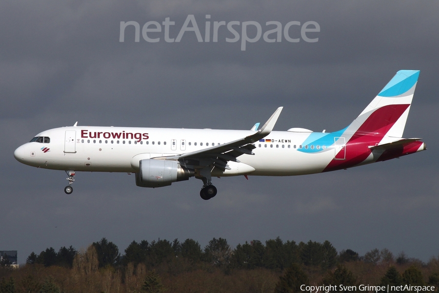 Eurowings Airbus A320-214 (D-AEWN) | Photo 503582