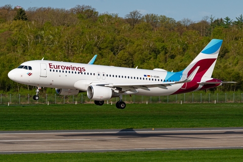 Eurowings Airbus A320-214 (D-AEWN) at  Hamburg - Fuhlsbuettel (Helmut Schmidt), Germany