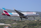 Eurowings Airbus A320-214 (D-AEWN) at  La Palma (Santa Cruz de La Palma), Spain