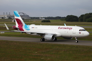 Eurowings Airbus A320-214 (D-AEWO) at  Hamburg - Fuhlsbuettel (Helmut Schmidt), Germany