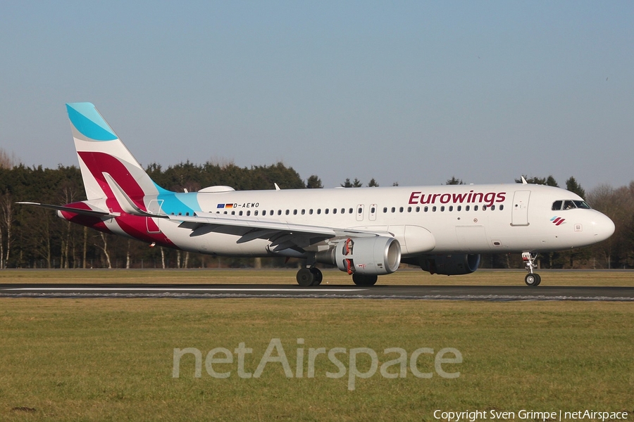 Eurowings Airbus A320-214 (D-AEWO) | Photo 222652