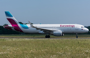 Eurowings Airbus A320-214 (D-AEWO) at  Hamburg - Fuhlsbuettel (Helmut Schmidt), Germany