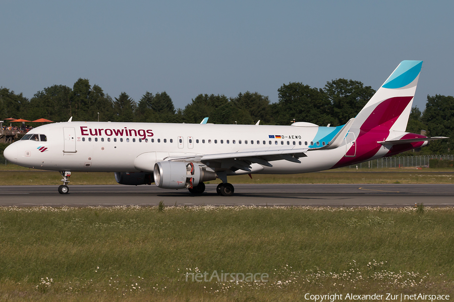 Eurowings Airbus A320-214 (D-AEWO) | Photo 246731