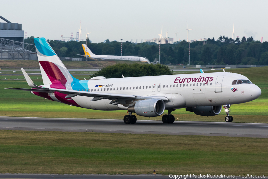 Eurowings Airbus A320-214 (D-AEWO) | Photo 251041