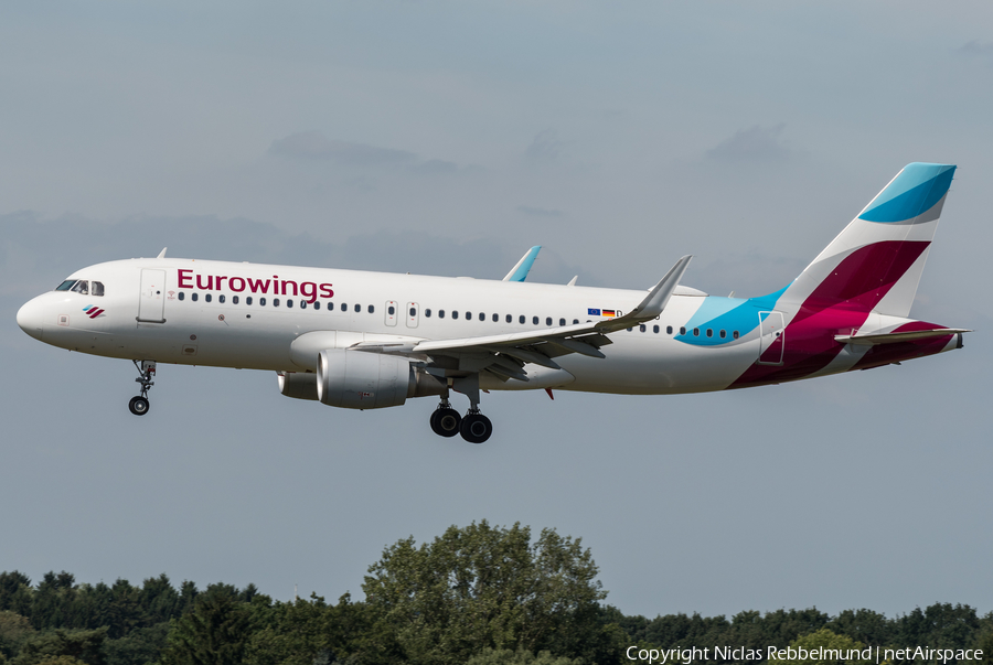 Eurowings Airbus A320-214 (D-AEWO) | Photo 260014