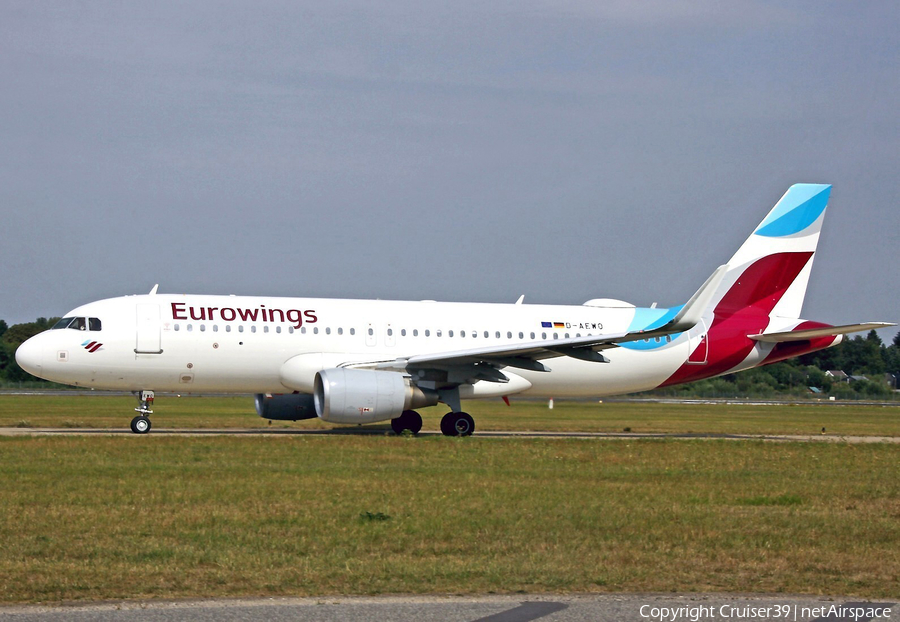 Eurowings Airbus A320-214 (D-AEWO) | Photo 298806
